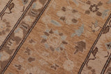 handmade Transitional Kafkaz Chobi Ziegler Ivory Gold Hand Knotted RECTANGLE 100% WOOL area rug 12 x 16