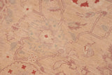 handmade Transitional Kafkaz Chobi Ziegler Tan Brown Hand Knotted RECTANGLE 100% WOOL area rug 6 x 9