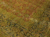 handmade Vintage Rust Blue Hand Knotted RECTANGLE 100% WOOL area rug 10x13