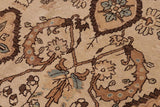 handmade Transitional Kafkaz Chobi Ziegler Ivory Ivory Hand Knotted RECTANGLE 100% WOOL area rug 12 x 19