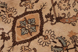 handmade Transitional Kafkaz Chobi Ziegler Ivory Ivory Hand Knotted RECTANGLE 100% WOOL area rug 12 x 19