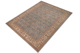 handmade Transitional Kafkaz Chobi Ziegler Lt. Green Lt. Green Hand Knotted RECTANGLE 100% WOOL area rug 12 x 18