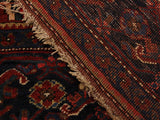 handmade Geometric Kafkaz Red Blue Hand Knotted RECTANGLE 100% WOOL area rug 5x7