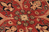 handmade Geometric Kafkaz Chobi Ziegler Rust Blue Hand Knotted RECTANGLE 100% WOOL area rug 9 x 12