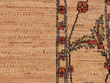 Boho Chic Gabbeh Reatha Beige/Rust Wool Rug - 5'11'' x 9'0''