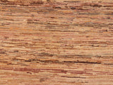 Shabby Chic Gabbeh Raye Beige/Rust Wool Rug - 6'3'' x 9'0''