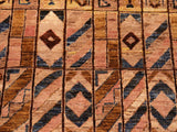 Bohemian Gabbeh Joella Brown/Beige Wool Rug - 6'0'' x 8'8''