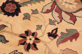handmade Geometric Kafkaz Chobi Ziegler Beige Red Hand Knotted RECTANGLE 100% WOOL area rug 6 x 8