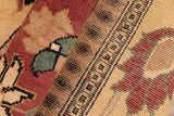 handmade Geometric Kafkaz Chobi Ziegler Beige Red Hand Knotted RECTANGLE 100% WOOL area rug 6 x 8