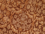 handmade Traditional Guhm Brown Gold Hand Knotted RECTANGLE 100% WOOL area rug 6x10