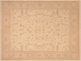 Shabby Chic Ziegler Solange Ivory Lt. Gray Wool Rug - 8'1'' x 9'10''