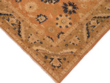 handmade Transitional Kafkaz Rust Lt. Green Hand Knotted RECTANGLE 100% WOOL area rug 8x10