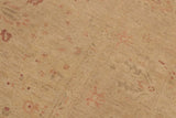 handmade Traditional Kafkaz Chobi Ziegler Beige Tan Hand Knotted RECTANGLE 100% WOOL area rug 9 x 12