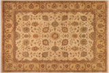 Boho Chic Ziegler Mitzie Beige Hand-Knotted Wool Rug - 8'0'' x 9'9''