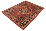 handmade Geometric Kafkaz Chobi Ziegler Red  Hand Knotted RECTANGLE 100% WOOL area rug 9 x 12