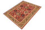 handmade Traditional Kafkaz Chobi Ziegler Rust Lt. Green Hand Knotted RECTANGLE 100% WOOL area rug 9 x 12