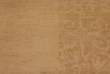 Handmade Kafakz Chobi Ziegler Modern Contemporary Tan Beige Hand Knotted Rectangel Hand Knotted 100% Vegetable Dyed wool area rug 9 x 11