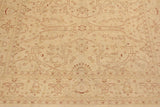 handmade Traditional Kafkaz Chobi Ziegler Beige Lt. Brown Hand Knotted RECTANGLE 100% WOOL area rug 9 x 12