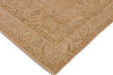 handmade Traditional Kafkaz Chobi Ziegler Lt. Brown Tan Hand Knotted RECTANGLE 100% WOOL area rug 9 x 12