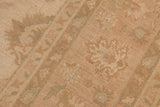 handmade Traditional Kafkaz Chobi Ziegler Beige Nude Hand Knotted RECTANGLE 100% WOOL area rug 9 x 11