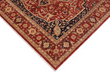 handmade Geometric Kafkaz Chobi Ziegler Rust Blue Hand Knotted RECTANGLE 100% WOOL area rug 10 x 12
