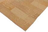 handmade Transitional Kafkaz Chobi Ziegler Tan Brown Hand Knotted RECTANGLE 100% WOOL area rug 10 x 13