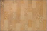 Shabby Chic Ziegler Kai Tan Brown Hand-Knotted Wool Rug - 10'0'' x 13'3''