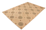 handmade Transitional Kafkaz Chobi Ziegler Tan Green Hand Knotted RECTANGLE 100% WOOL area rug 10 x 14