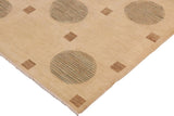 handmade Transitional Kafkaz Chobi Ziegler Tan Green Hand Knotted RECTANGLE 100% WOOL area rug 10 x 14