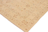 handmade Traditional Kafkaz Chobi Ziegler Tan Brown Hand Knotted RECTANGLE 100% WOOL area rug 10 x 14