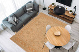 handmade Traditional Kafkaz Chobi Ziegler Tan Rust Hand Knotted RECTANGLE 100% WOOL area rug 10 x 13