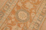 handmade Traditional Kafkaz Chobi Ziegler Tan Rust Hand Knotted RECTANGLE 100% WOOL area rug 10 x 13