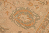 handmade Traditional Kafkaz Chobi Ziegler Tan Rust Hand Knotted RECTANGLE 100% WOOL area rug 10 x 13