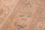 handmade Traditional Kafkaz Chobi Ziegler Beige Gray Hand Knotted RECTANGLE 100% WOOL area rug 6 x 9