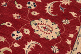 handmade Traditional Kafkaz Chobi Ziegler Red Blue Hand Knotted RECTANGLE 100% WOOL area rug 6 x 9