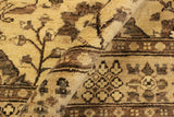 handmade Traditional Kafkaz Chobi Ziegler Tan Lt. Brown Hand Knotted RECTANGLE 100% WOOL area rug 4 x 6