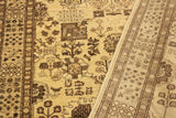 handmade Traditional Kafkaz Chobi Ziegler Tan Lt. Brown Hand Knotted RECTANGLE 100% WOOL area rug 4 x 6