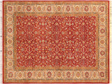 Pak Persian Ranee Red/Beige Wool Rug - 6'1'' x 9'2''