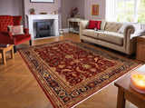 handmade Traditional Kafkaz Chobi Ziegler Rust Blue Hand Knotted RECTANGLE 100% WOOL area rug 9 x 12