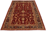 handmade Traditional Kafkaz Chobi Ziegler Rust Blue Hand Knotted RECTANGLE 100% WOOL area rug 9 x 12
