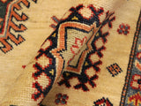 handmade Geometric Super Kazak Beige Rust Hand Knotted RECTANGLE 100% WOOL area rug 6x8