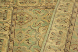 handmade Traditional Kafkaz Chobi Ziegler Lt. Green Ivory Hand Knotted RECTANGLE 100% WOOL area rug 4 x 6