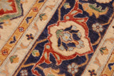 handmade Geometric Kafkaz Chobi Ziegler Rust Beige Hand Knotted RECTANGLE 100% WOOL area rug 10 x 14