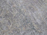 handmade Transitional Vintage Gray Beige Machine Made RECTANGLE POLYESTER area rug 9x12